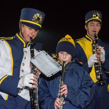 Marching Wildcats for a Day